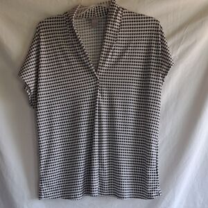 Black and White Women's Blouse